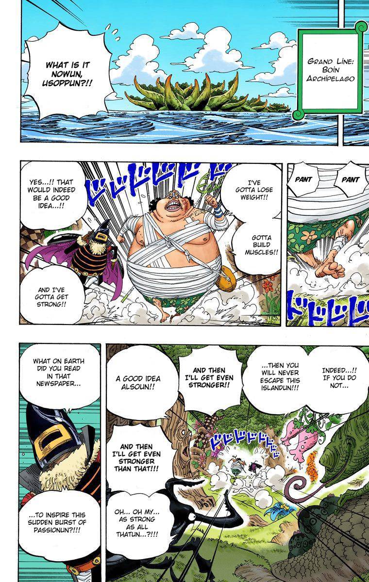 One Piece Digital Colored Chapter 596 image 17